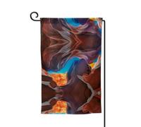 Antelope Canyon Drapeau de jardin double face de qualité supérieure pour décoration d'intérieur - Résistant aux intempéries et double couture - 45,7 x 31,8 cm