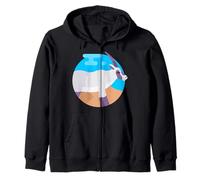 Antelope Gemsbok Oryx Arabian Spirit Animal sud-Africain Sweat à Capuche