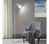 ANTEN LED Lampadaire Lampe de lecture E27 Douille Rétro Lampe décorative Blanc (ampoule non incluse)