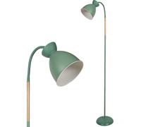ANTEN LED Lampadaire Lampe de lecture E27 Socle Vintage Lampe décorative Vert (ampoule non incluse)