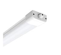 Anten Reglette Tube LED 150CM, Plafonnier LED salle de bain,IP65 Etanche Tubes Fluorescents LED Lampe,Ultra-mince 4500LM Luminaire,45W 4000K Blanc Neutre(45W4000K Blanc Neutre, 150CM)