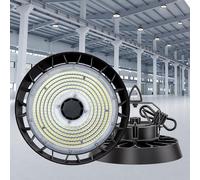 ANTENLICHT Éclairage de hall LED 200W blanc froid 5000K, Projecteur LED UFO highbay, angle de faisceau de 120°, 34000lm lampe industrielle IP65, projecteur de hall pour entrepôt/atelier/garage