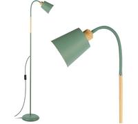 ANTENLICHT Lampadaire Liseuse E27 Max.60W | Orientable | Lampe Sur Pied Rétro Industriel En Métal | H159m, Noir (sans ampoule)