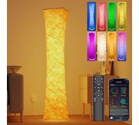 ANTENLICHT Lampadaire sur Pied Salon LED RGB, Réglable 2500K-7000K & Variateur, 18W, 1800LM, Sync Musicale, Télécommande/App, Moderne Lampe sur Pied pour Salon, Chambre, Bureau