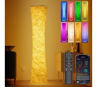 ANTENLICHT Lampadaire sur Pied Salon LED RGB, Réglable 2500K-7000K & Variateur, 18W, 1800LM, Sync Musicale, Télécommande/App, Moderne Lampe sur Pied pour Salon, Chambre, Bureau