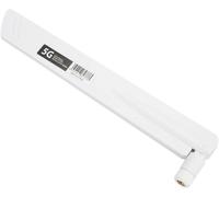 Antenne 18Dbi, Antenne Pleine Bande Omnidirectionnelle 5G À Gain Élevé Avec Connecteur Sma, Pour Équipement Réseau Pleine Bande Gsm/Gprs/5G/4G/3G/2G(Blanc)