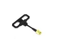 Antenne 2.4G Omni Mini Lollipop RHCP 5dBi RP-SMA pour drone de course FPV RC (blanc SMA mâle)