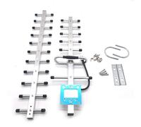 Antenne 20DBi 2G/3G/4G LTE Antenne 800-2700MHz N Antenne ExtéRieure Externe pour RéPéTeur de Signal Mobile