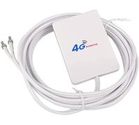 Antenne 32dBi 4G LTE Double antenne intérieure Ethernet réseau à Gain élevé mâle CRC9 mâle avec câble 3M pour routeur WiFi Modem routeur/routeur Huawei