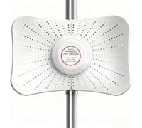Antenne 4G 5G LTE WiFi Dual-Polarisation LTE Antenne 600-6000MHz, Panel Ant-enna Outdoor Gain Élevé Jusqu'à 22dBi Compatible Mimo Exterieur Directionnelle Ant-Enne SMA / TS9 an-Tenne, Câble 10 Mètres