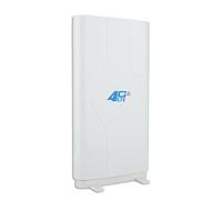 Antenne 4G LTE, antenne à Gain élevé 88 dBi, antenne TS9/CRC9/SMA, amplificateur WiFi, antenne Large Bande 800 MHz-2700 MHz, antenne Panneau avec câble MIMO Double de 2 m (TS9)