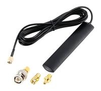 Antenne 4G LTE Externe Universelle 3dBi avec Support Ventouse Verre - 3m Câble + 3 Adaptateurs (SMA vers TS9, RP-SMA, BNC) pour Routeur 4G Huawei, TP-Link, Freebox - Améliore Réseau Mobile Internet