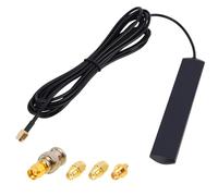 Antenne 4G LTE GSM 3dBi avec connecteur SMA, Support en Verre, 3 adaptateurs Inclus (SMA vers BNC / TS9 / RP-SMA) pour routeur GSM 2G 3G 4G LTE, amplificateur de Communication Mobile de Voiture