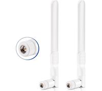 Antenne 4G LTE SMA Mâle 8dBi Compatible avec Orange SFR Bouygues Telecom Free Mobile 4G LTE Routeur Gateway Home Téléphone Hotspot Modem Mobile Routeur Gateway Trail Caméra (Blanche)