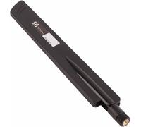 Antenne 5G,Antenne Omnidirectionnelle SMA à Gain élevé 18dbi,Antenne Pleine Bande 600-6000mhz pour Routeurs Surveillance sans Fil DTU(Le Noir)(Q1158)