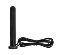Antenne 5G LTE Amplificateur De Signal, Routeur Antenne RéSeau Omnidirectionnelle GSM/GPRS/3G/4G Antenne Mimo à Base MagnéTique 12DBi SMA avec CâBle 3m pour IntéRieure Et ExtéRieure