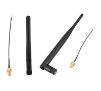 Antenne 900-1800 MHz, 5 dBi, GSM, connecteur RP-SMA mâle, caoutchouc et extension de câble
