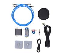 Antenne à Boucle Active pour réception Large Bande - Gamme 50 kHz à 500 MHz - Amplificateur à Faible Bruit 9 à 12 V CC avec Gain de 17 DB et diamètre de Boucle de 60 cm - Antenne