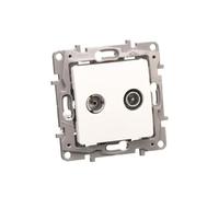 Antenne à encastrer en titane pour TV/FM/SAT - Haute durabilité, signal optimal, installation facile - Idéal pour améliorer la réception des canaux.