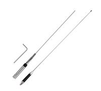 Antenne à gain élevé double bande VHF/UHF, antirouille, pour radio mobile. Sensibilité de réception améliorée. Conception compacte,
