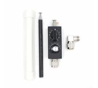 Antenne à ondes courtes à bande complète, Mini-ANT 20 W QRP avec connecteur M pour radio Jambon, réglable 5 MHz-55 MHz, VSWR < 1,5 alliage d'aluminium (A)