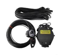 Antenne à ondes courtes demi-ondes à 8 bandes, 10 m-80 m, 150 W avec boîtier ABS Balun 1:64, antenne noire pour radio amateur POTA camping (8010-400 W)