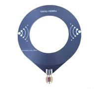 Antenne à ondes courtes SW Mini Loop portable avec connecteur SDR, mini récepteur SW, connexion radio amateur, 10 kHz à 108 MHz