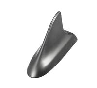 Antenne adhésive décorative Universelle en Plastique Gris foncé, Motif d'aileron de Requin, pièces Rechange Automobiles