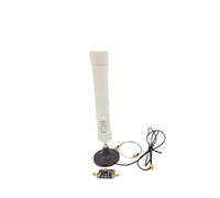 Antenne ADS-B, 1090 MHz, antenne d'aviation active 23,15 dBi avec support de base, module RF pour récepteur de suivi de vol (USB blanc)