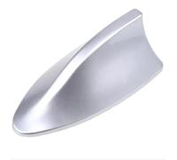 Antenne aileron de Requin pour autoradio Compatible avec Ford Mustang BA Shelby SYNus King GTX1 Ka Fusion Focus F-150 Antenne Automobile(Silver)