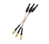 Antenne Angle 5.8 MMCX Compatible, omnidirectionnelle 2 dBi for émetteur et récepteur de Drone de Course FPV(3pcs Straight MMCX)