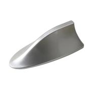 Antenne Automobile Antenne aileron de Requin pour autoradio FM, antenne Toit pour Automobiles, pièces Rechange Style extérieur Antenne Radio Voiture(Silver)