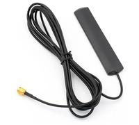Antenne Automobile Antenne Voiture Antenne Radio Dab+ pour Voiture, Camion, Bateau, Camping-Car, Adaptateur SMA, amplificateur de Signal, câble de 1,5 mètre.
