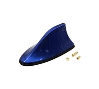 Antenne automobile SOURCING MAP plastique universel AM/FM Antenne voiture Design aileron requin Signal radio bleu