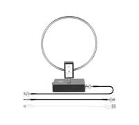 Antenne Boucle Active GA800 10 KHz-159 MHz Ondes Courtes pour Radio Amateur Intérieure et Extérieure SW MW SSB