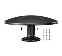 Antenne Camping Car, Antenne TNT pour Camping Car, amplificateur amélioré VHF-VHF-Dab HDTV pour extérieur/loft/Camping-Car/Caravane,pour Utilisation en extérieur, réception Longue Distance