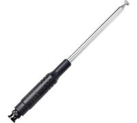 Antenne CB Antenne Radio Portable télescopique 27 MHz BNC-Extensible de 25 cm à 132,5 cm pour Midland Alan 42 DS Cobra Uniden Anytone Portable