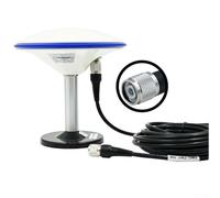 Antenne champignon GNSS multibande L1 L2 bande L avec câble TNC Base magnétique IP67 pour guidage de machine d'enquête de cartographie agricole (câble TNC-TNC)