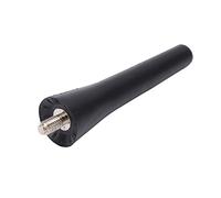 Antenne Courte Automatique, 6561N3 Mât D'antenne Court de Voiture de 6,7 Cm Longueur ABS Noir Remplacement pour 107 108 206 207 307 308 407