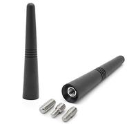 Antenne courte en caoutchouc pour toit de voiture - 9 cm - Adaptateur filetage M4 M5 M6 radio
