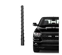 Antenne courte pour camion RAM 2011-2024 pour RAM 1500 2500 3500 4500 5500 | Antenne en caoutchouc flexible en spirale de 17,8 cm, réception radio AM/FM optimisée | Pour Dodge RAM Accessoires radio