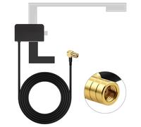Antenne Dab, antenne autoradio SMB Digtial Dab pour Voiture, avec câble de rallonge de 3 m, Compatible avec Blaupunkt Pioneer Clarion Alpine MULTIVOIE