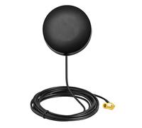 Antenne Dab de Voiture, Connecteur SMB Angle Droit Câble Coaxial 3M Antenne Dab Plus Compatible Radios Pioneer, Kenwood, JVC, Récepteur Numérique Intégré Radio Numérique Extension pour Véhicules