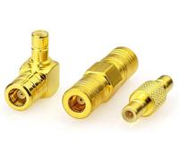 Antenne DAB/FM Kit Adaptateur SMB 3 Types RF Coaxial pour Voiture,Compatible avec Pioneer,Kenwood,Alpine,JVC