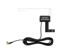 Antenne Dab Voiture Pioneer SMB, Antenne Numérique pour Autoradio, Antenne Verre avec Câble Extension 3 Mètres, Compatible Dab+ FM pour Blaupunkt, Pioneer, Clarion, Alpine, Sonichi, Sony et Plus