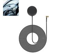 Antenne Dab+ Voiture pour Autoradio Numérique avec Connecteur SMB, Antenne Dab Pare-Brise Autocollante avec Câble 3 m, Antenne Radio Digitale Compatible Pioneer Kenwood JVC Alpine Pure
