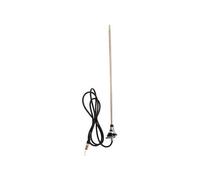Antenne d'aile 1 point embase Chromée pour Karmann, Type 3, 356