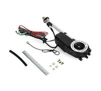 Antenne d'aile électrique Phonocar chromée 80cms