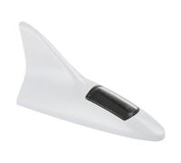 Antenne d'aileron de requin Lumière décorative, lumière d'antenne d'aileron de requin à énergie solaire,Feu arrière d'avertissement à LED élégant, antenne d'aileron de requin solaire lumière de toit