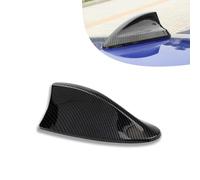 Antenne d'aileron de Requin Voiture, récepteur Signal ABS, antenne Radio Toit, étanche, Universelle pour la Plupart des Voitures, SUV, camions (Fibre Carbone Noire)